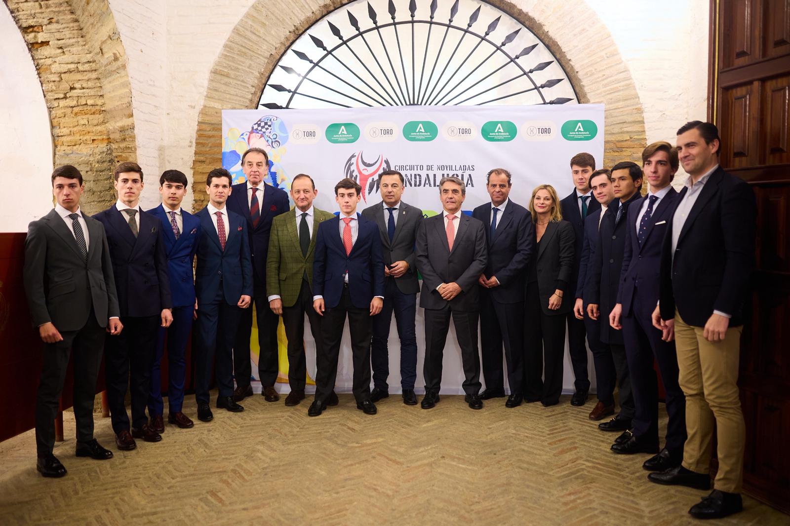 Sevilla presenta el VII Circuito de Novilladas de Andalucía, cuya gran final se celebrará en La Malagueta en su 150 aniversario