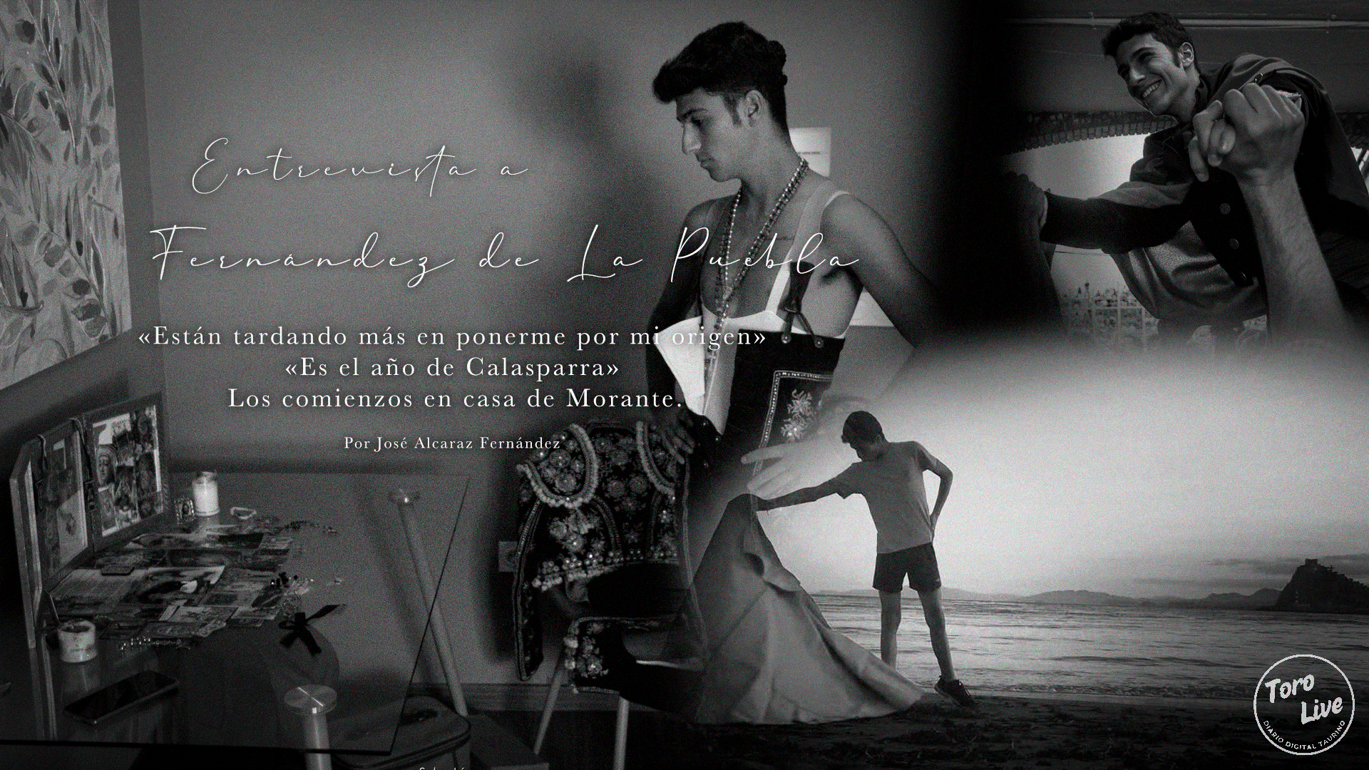 Fernández de La Puebla: «Están tardando más en ponerme por mi origen». «Es el año de Calasparra». Los comienzos en casa de Morante