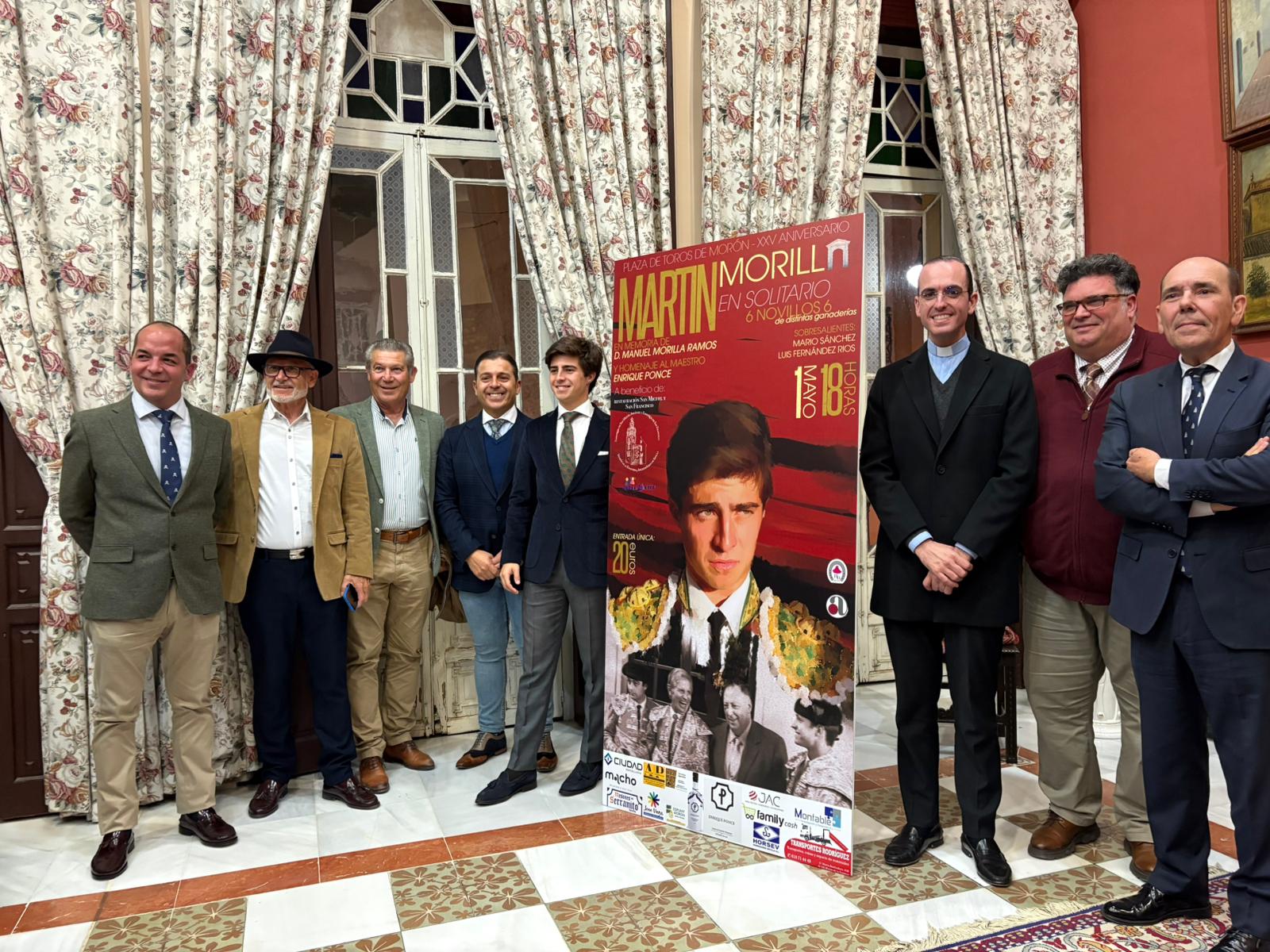 Martín Morilla se encerrará con seis novillos en Morón en un festejo benéfico televisado por Canal Sur