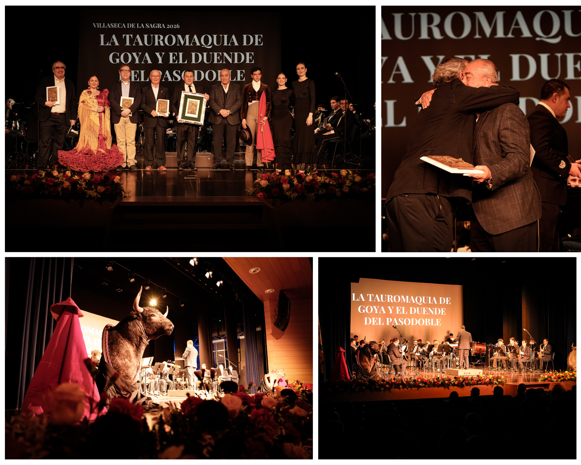 Villaseca funde a Goya y el pasodoble en una noche cultural de alto nivel en sus XXV Jornadas Taurinas
