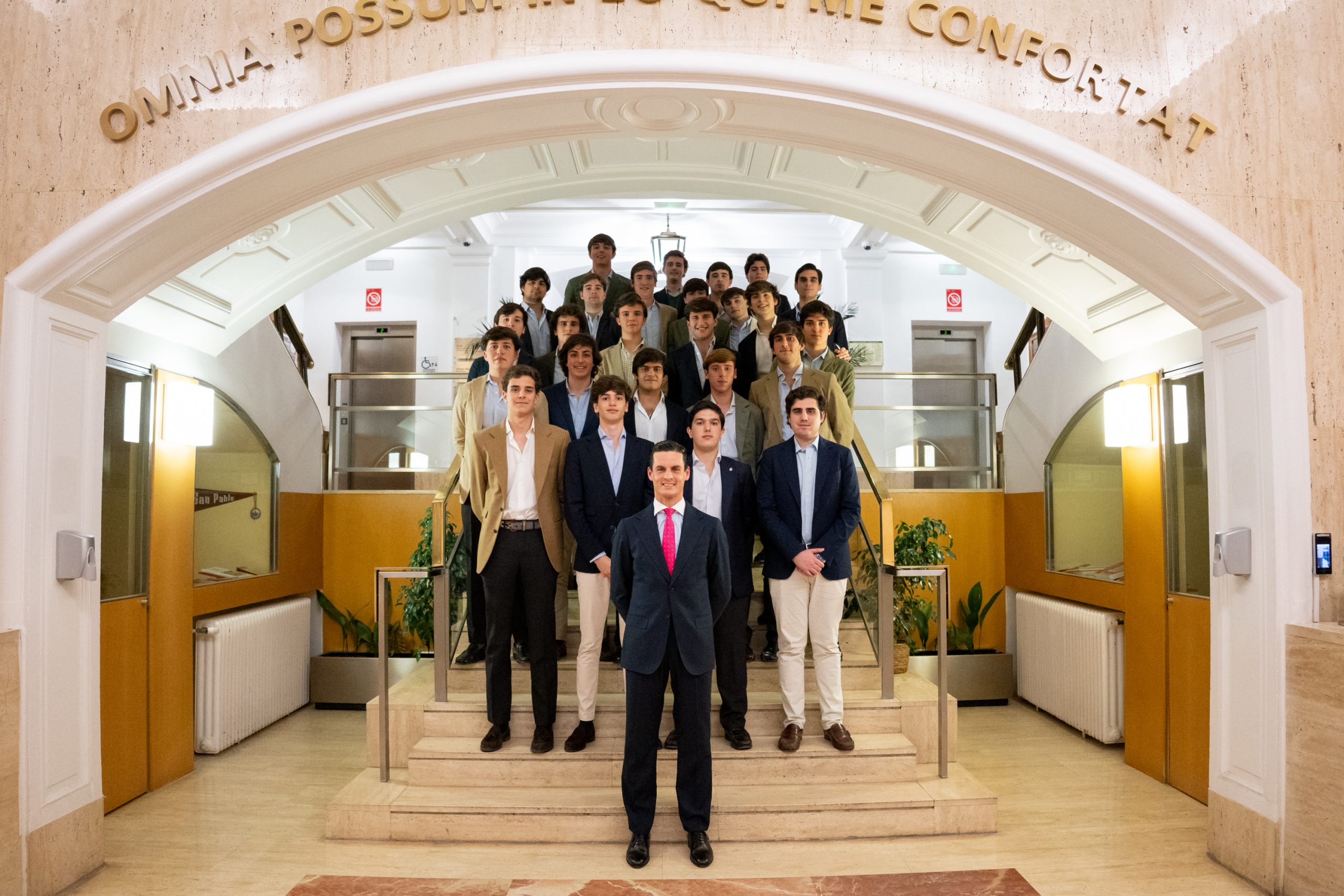 David Galván comparte su experiencia con los universitarios del Colegio Mayor San Pablo de Madrid