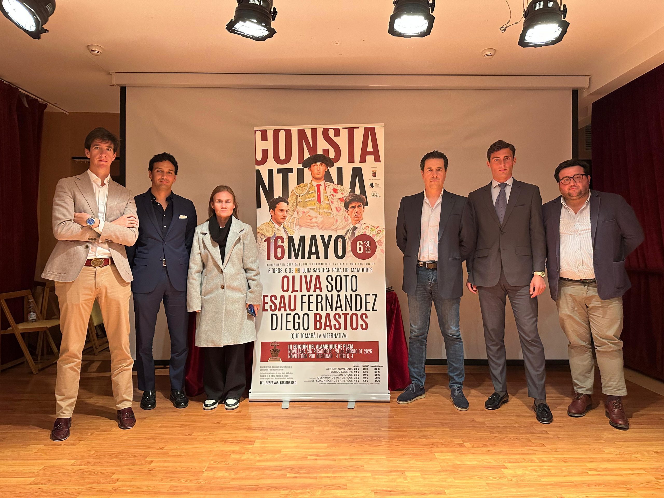 Diego Bastos tomará la alternativa en Constantina en un cartel de torero sevillanos el 16 de mayo