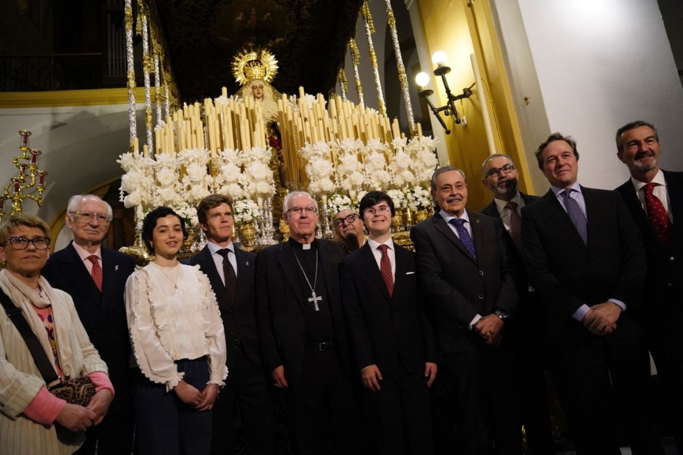 Borja Jiménez, protagonista en el simbólico acto de fundido de velas de San Bernardo