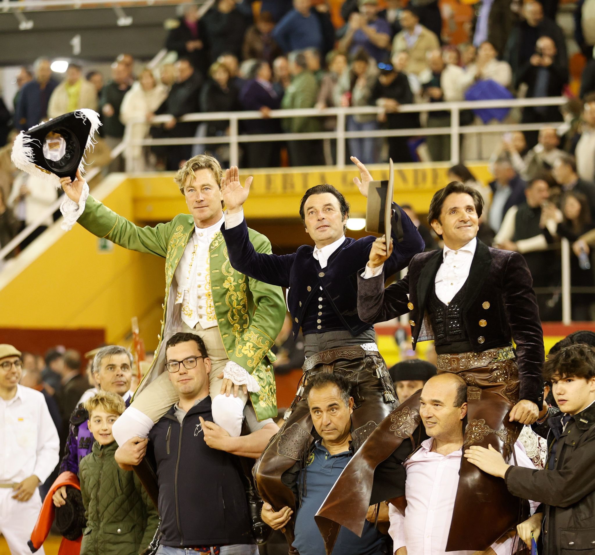 Diego Ventura, Andy Cartagena y Rui Fernandes conquistan la Puerta Grande en Illescas