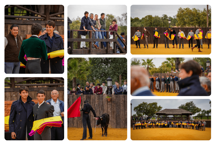 Roca Rey impulsa la cantera con una histórica donación en su finca de Gerena