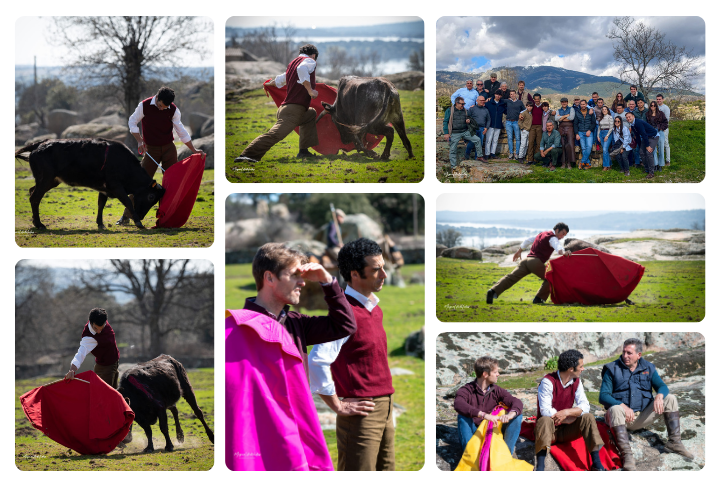 Morenito de Aranda, lección a campo abierto en Flor de Jara