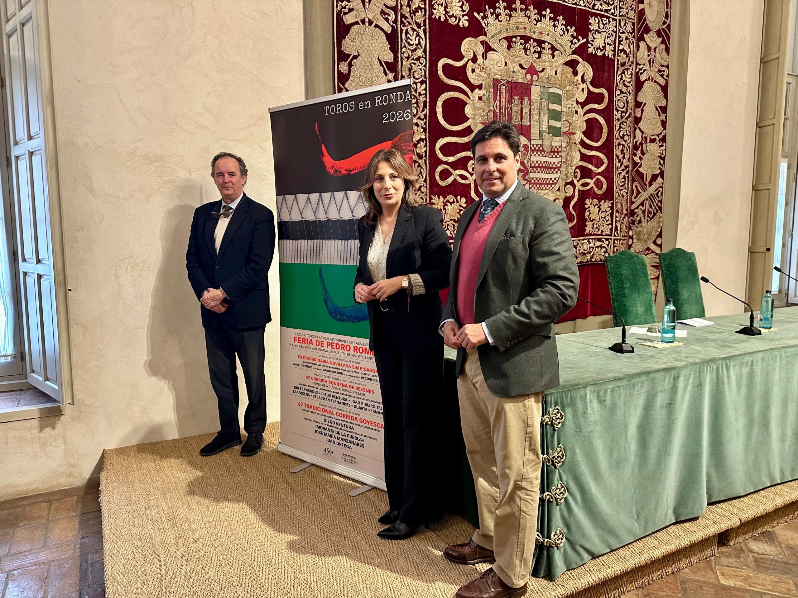 Francisco Rivera Ordóñez presenta los carteles de la Feria de Pedro Romero 2026: “Dos años sin Goyesca se me han hecho eternos”