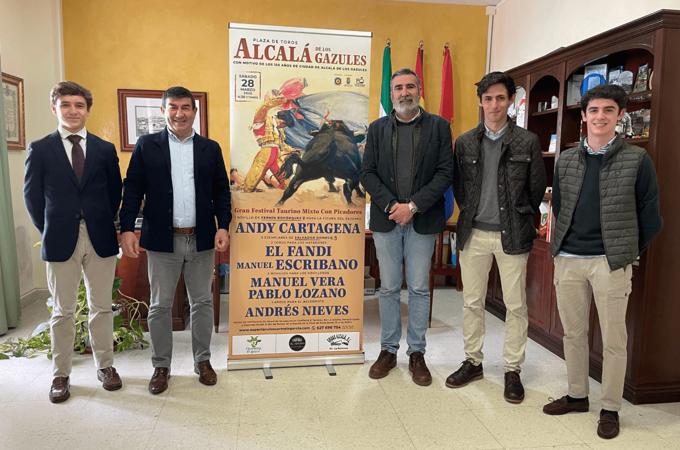Alcalá de los Gazules presenta un Gran Festival Taurino para celebrar el 150º aniversario de la fundación de la ciudad
