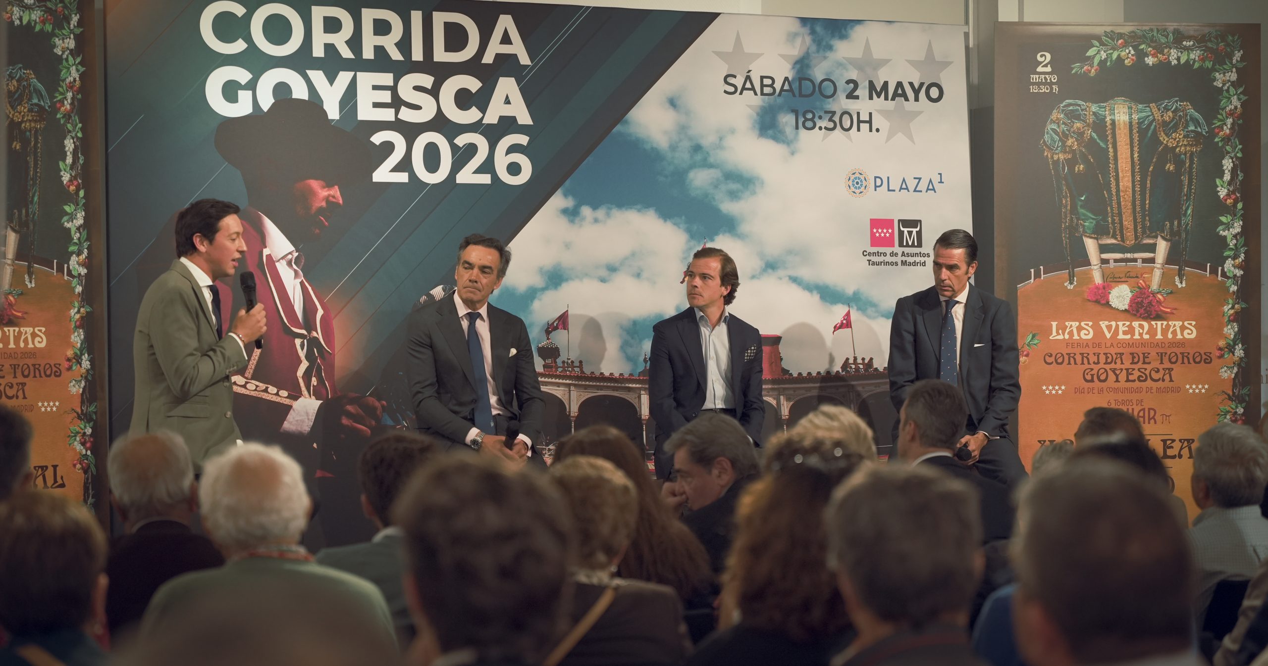 Uceda Leal, El Cid y Javier Cortés reivindican la esencia de Madrid en la antesala de la Corrida Goyesca