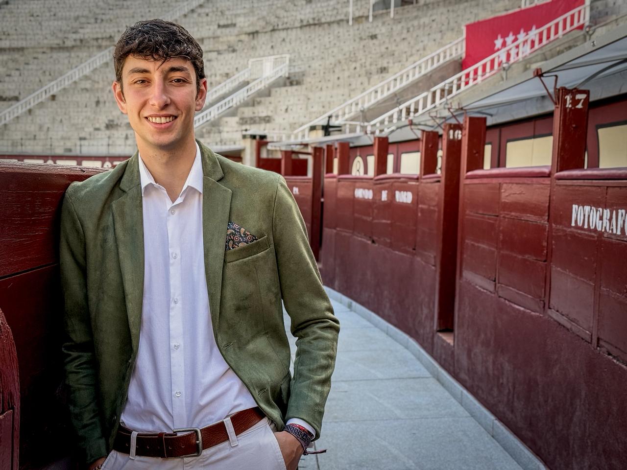 Pedro Andrés se presenta en Las Ventas: “Vengo a hacer mi guerra y a disfrutar de Madrid”
