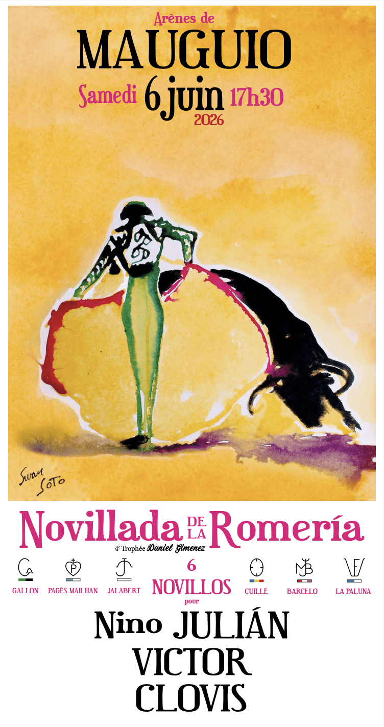 Mauguio anuncia su novillada de la Romería con la despedida de Nino Julián