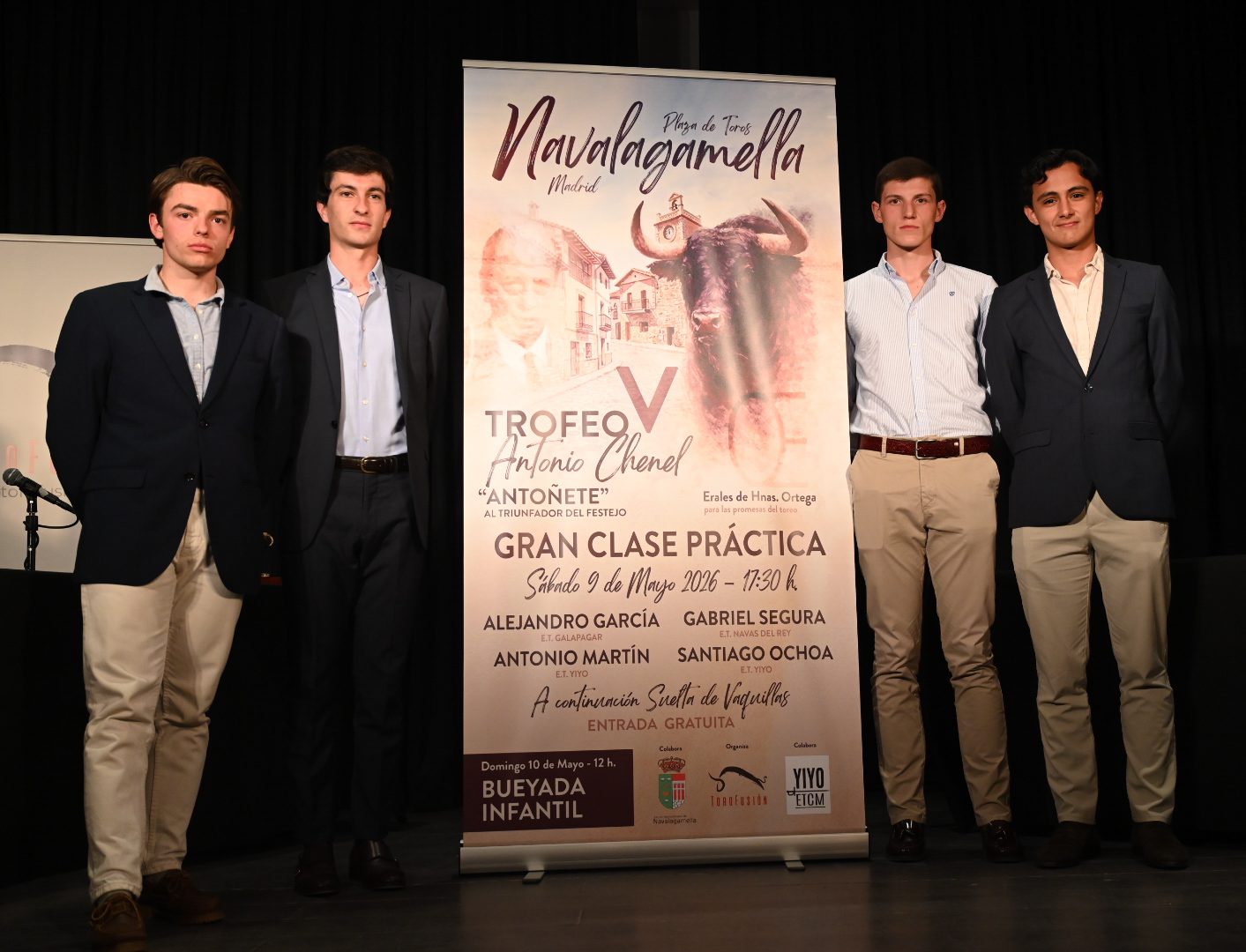 Presentado en Navalagamella el V Trofeo Antonio Chenel ‘Antoñete’