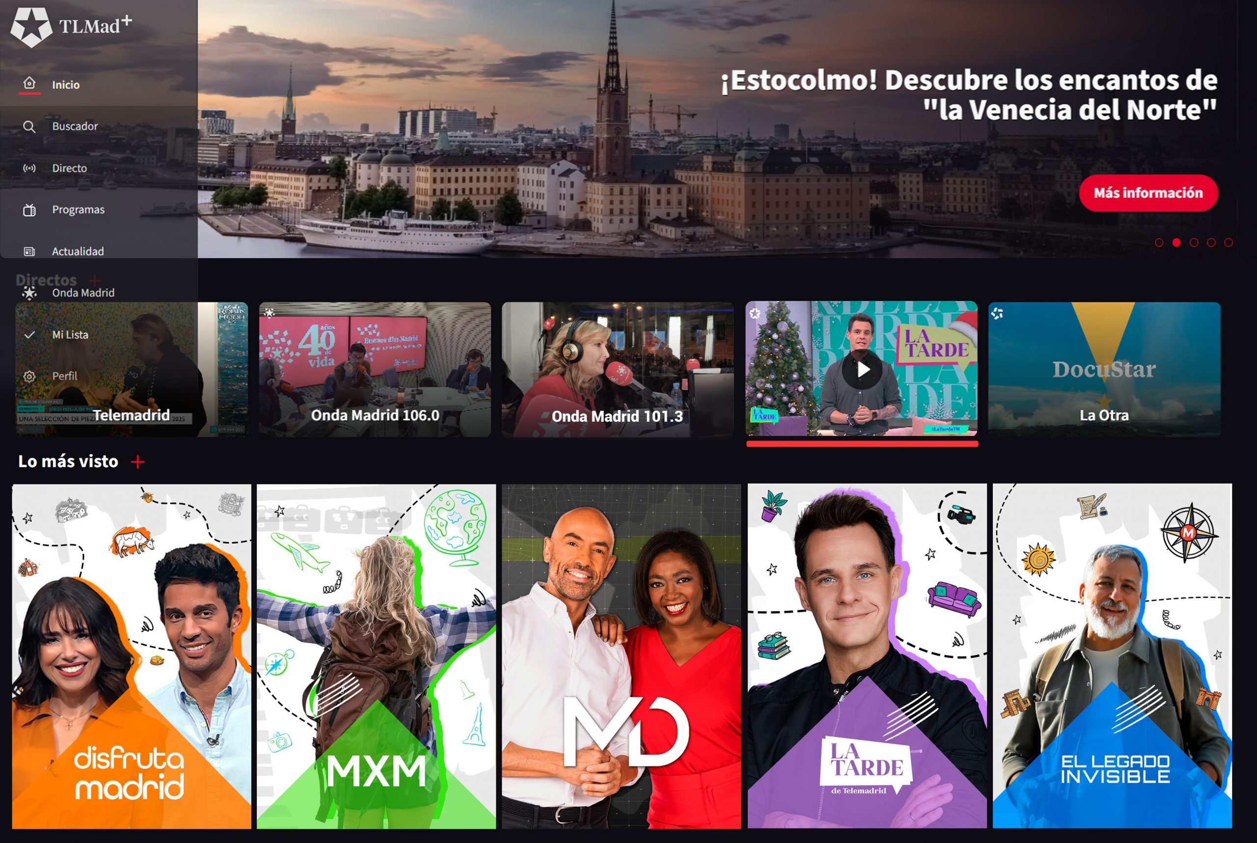 Telemadrid lanza TLMad con un canal taurino y la Feria de San Isidro íntegra en su nueva plataforma