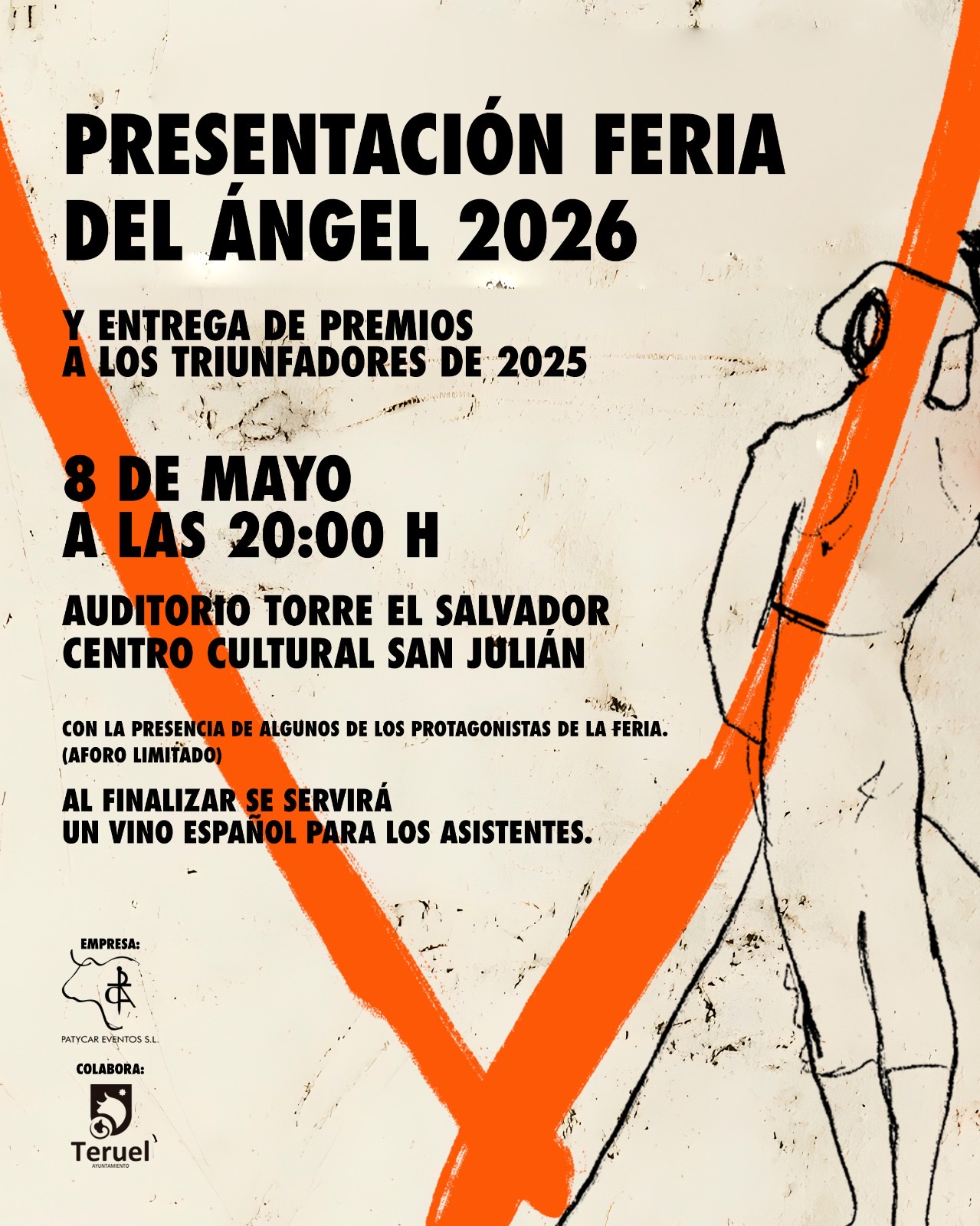 Teruel presentará la Feria del Ángel 2026 el próximo 8 de mayo en una gala con entrega de premios