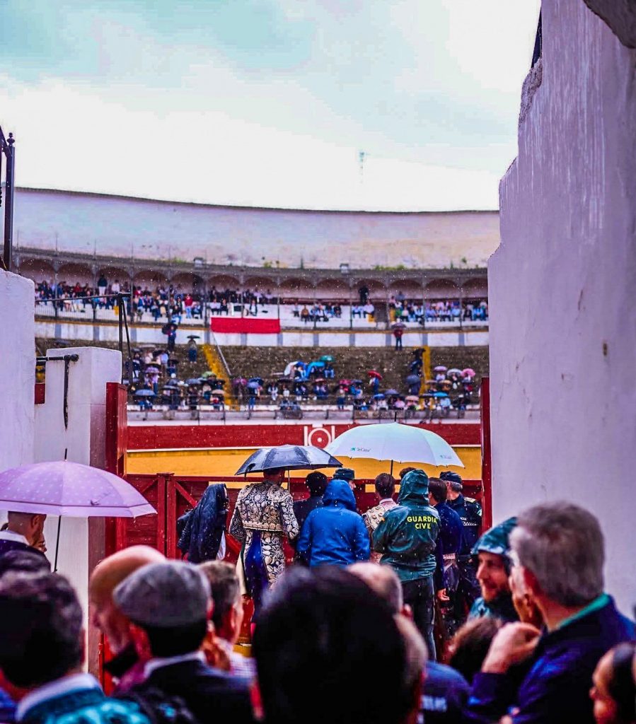 La lluvia obliga a suspender la corrida de rejones de Priego de Córdoba