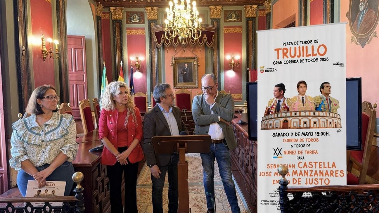 Trujillo anuncia un cartel de figuras para su cita taurina del 2 de mayo en la Feria del Queso