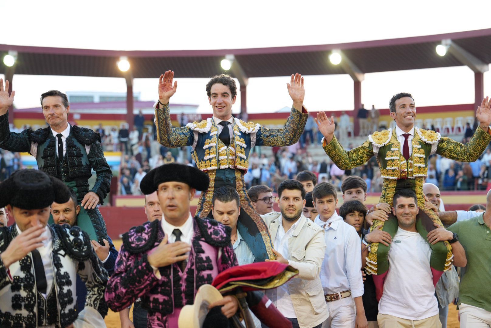 David de Miranda lidera una tarde de triunfo total en Palos de la Frontera