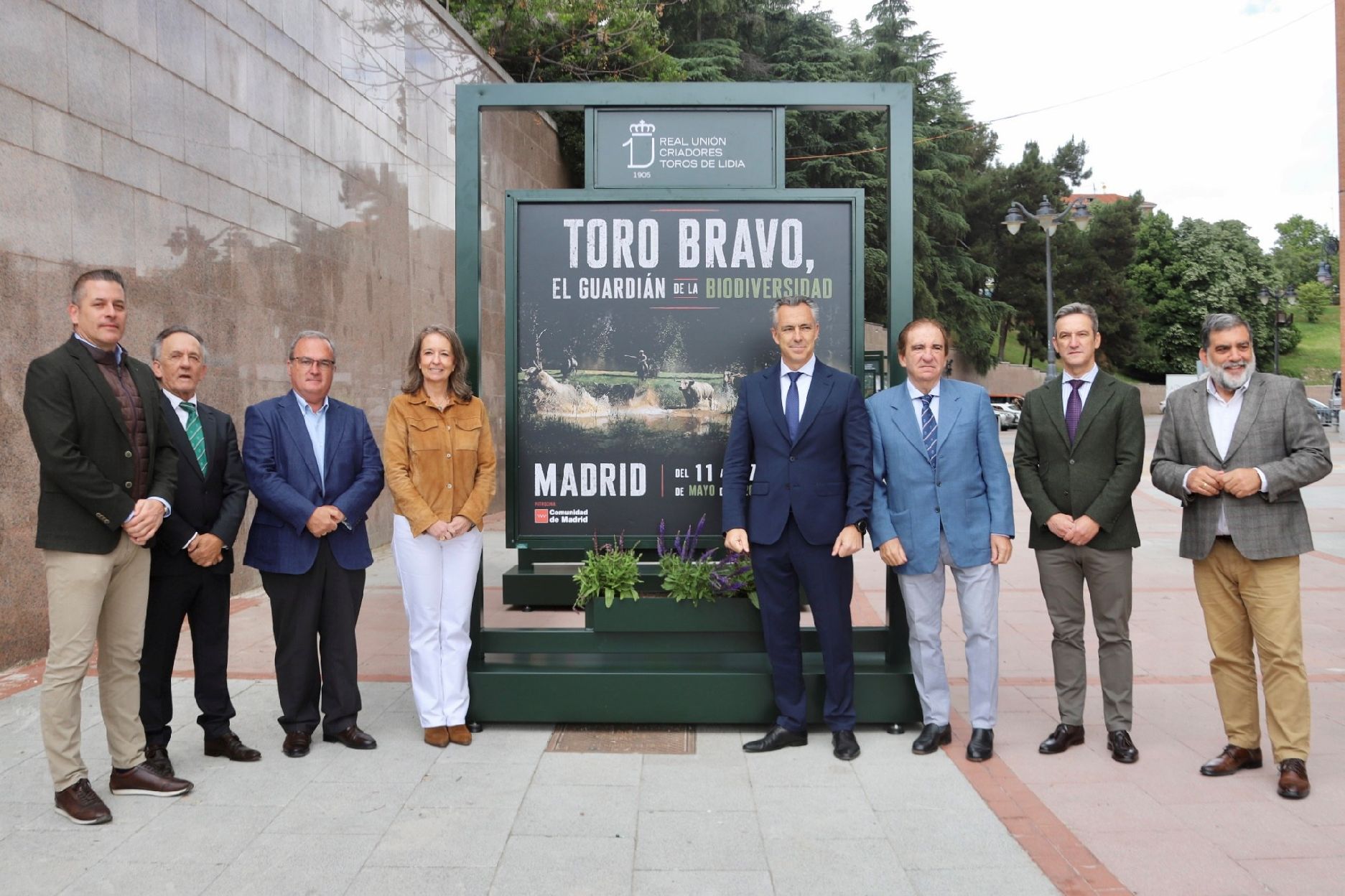 Las Ventas acoge la exposición “Toro Bravo, el guardián de la biodiversidad” impulsada por la RUCTL