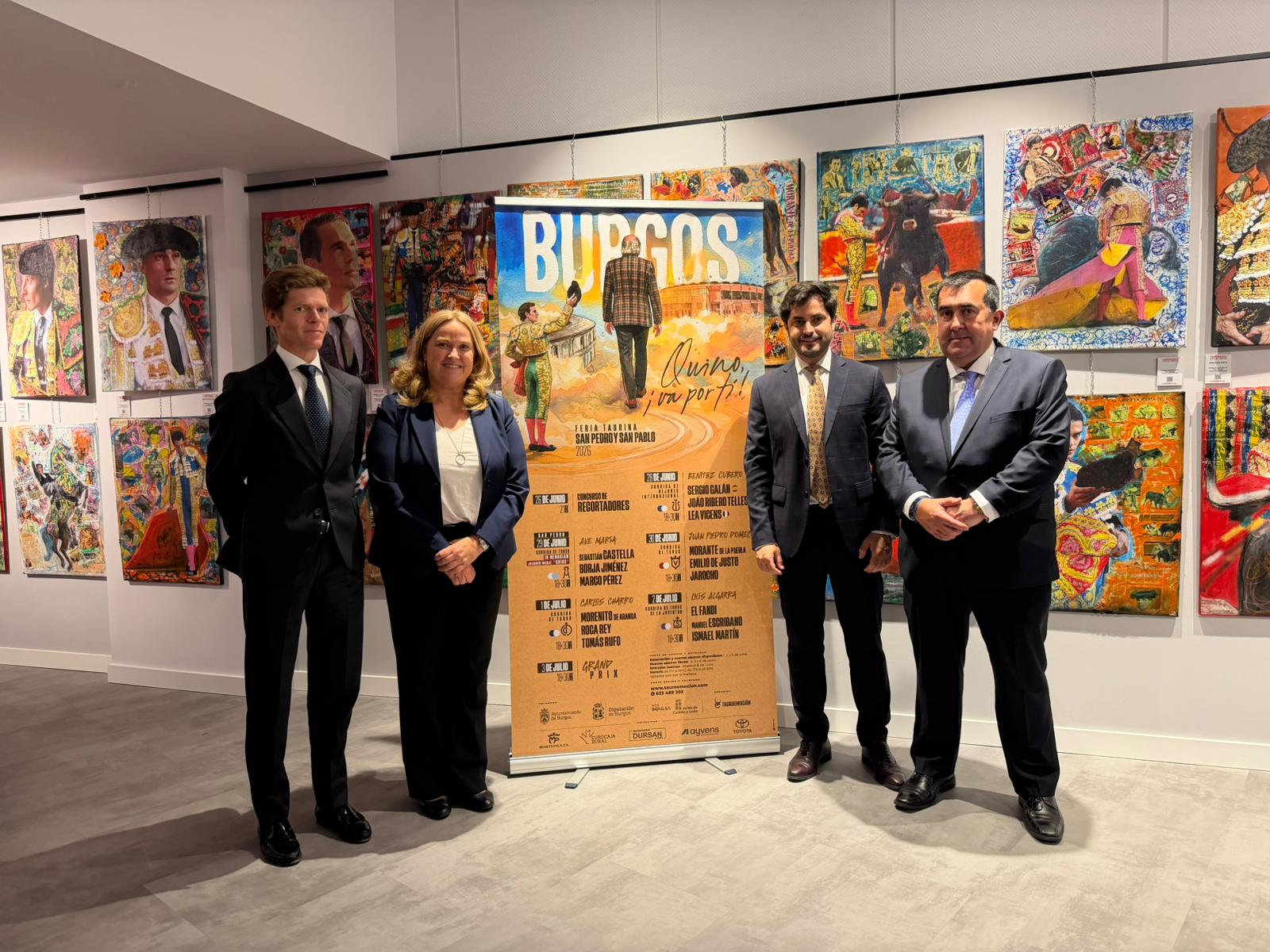 Borja Jiménez protagoniza en Las Ventas la presentación de la Feria de Burgos 2026