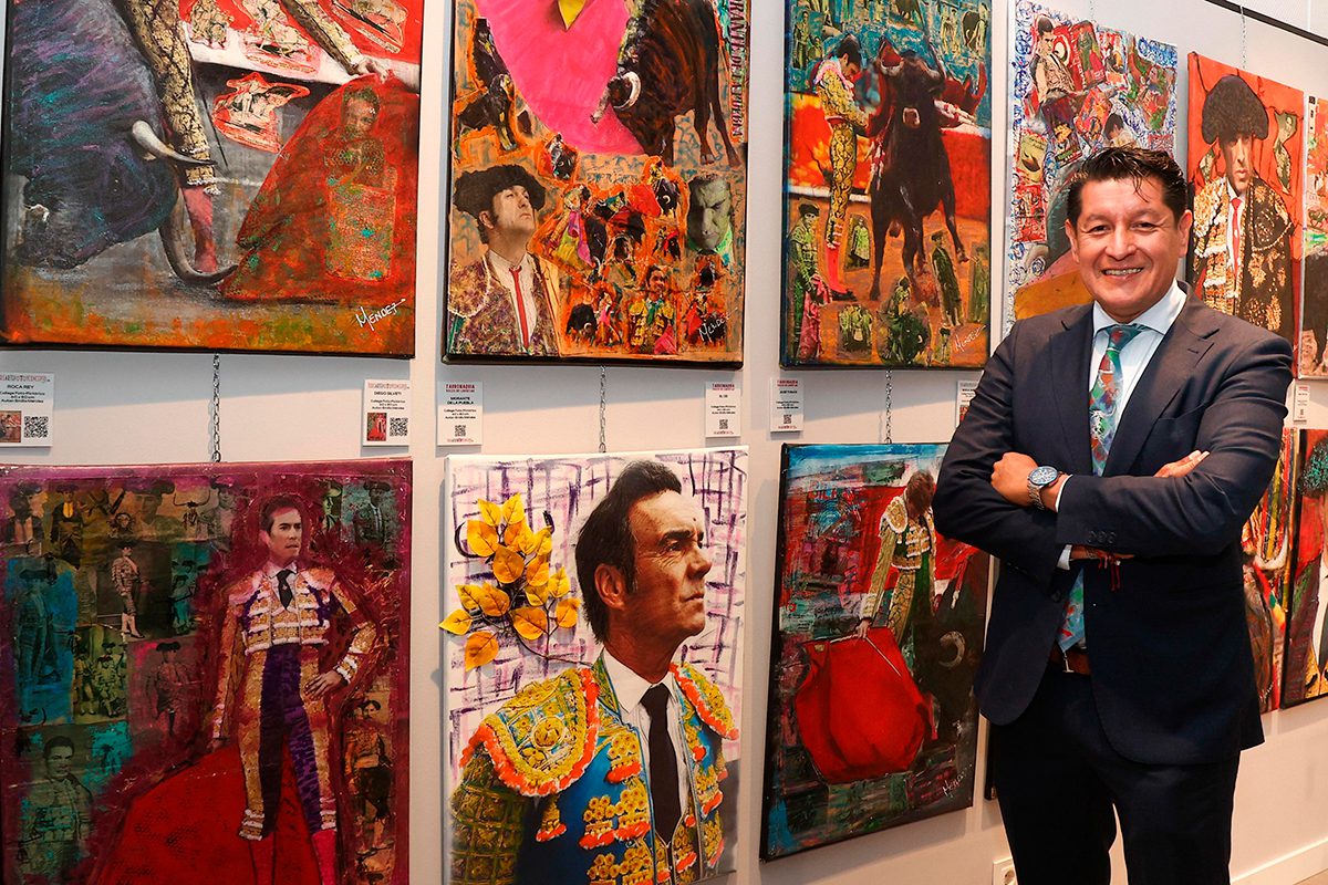 Emilio Méndez inaugura en Las Ventas una exposición que une fotografía, arte y memoria taurina