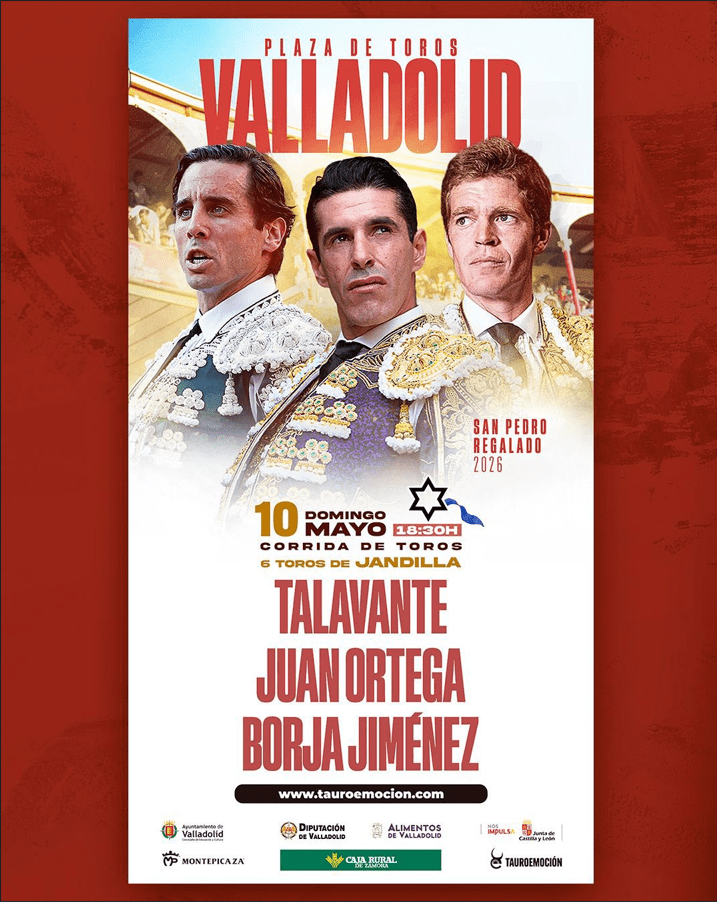 Juan Ortega y Borja Jiménez completan el cartel de Valladolid tras las bajas de Roca Rey y Morante