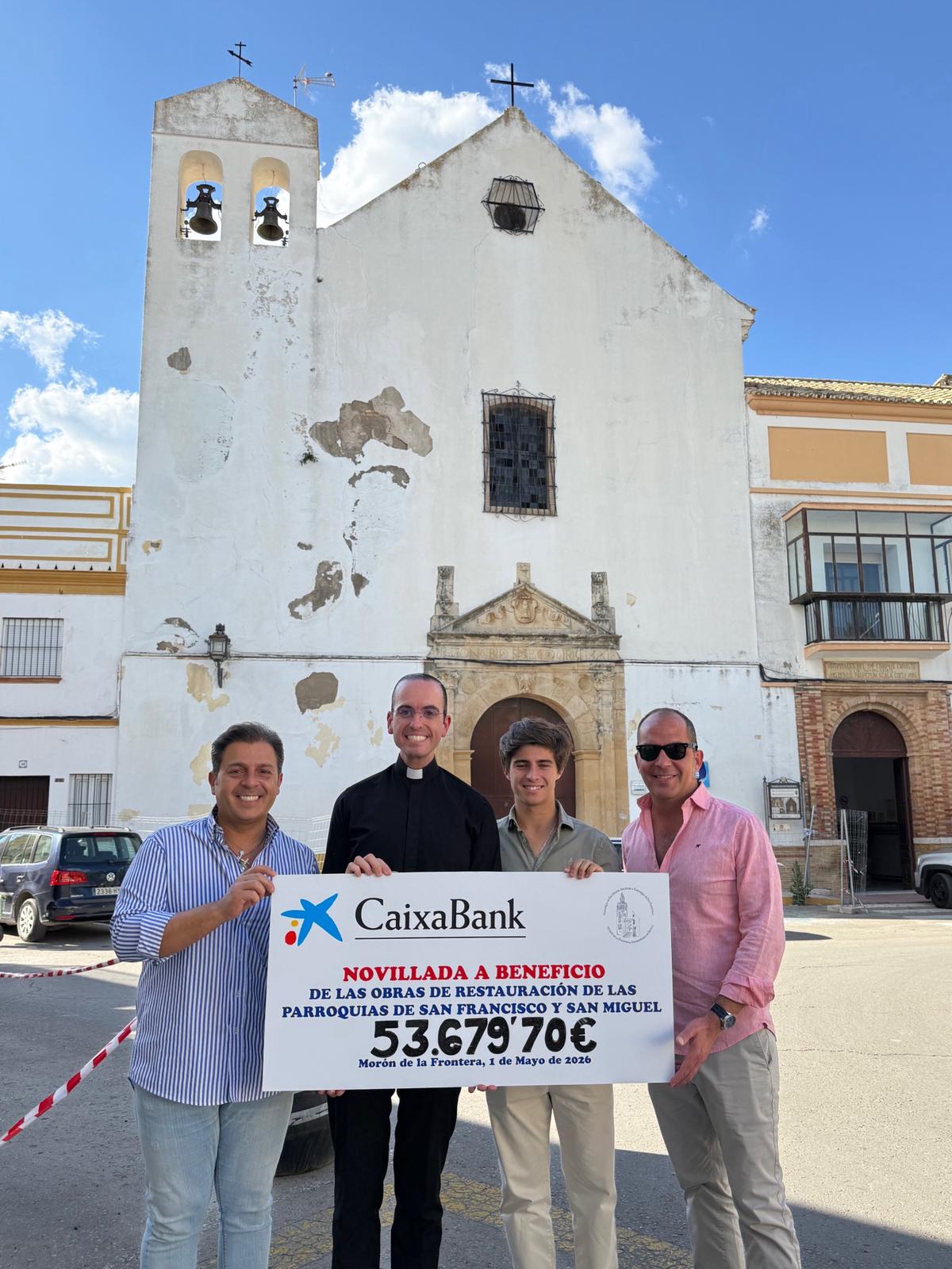 Martín Morilla logró en Morón una recaudación solidaria de 53.679,70 euros