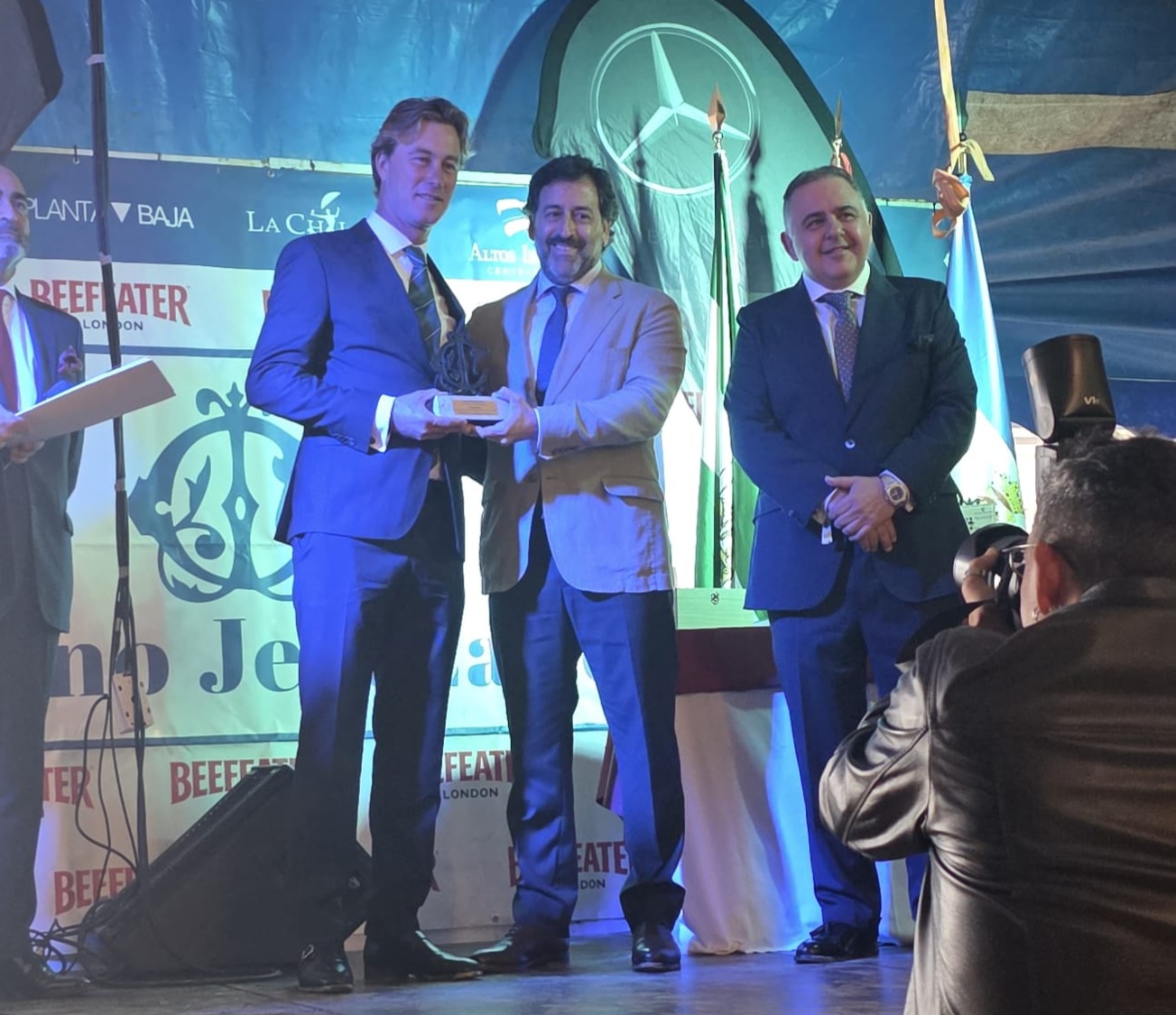 Rui Fernandes, premiado por el Casino Jerezano