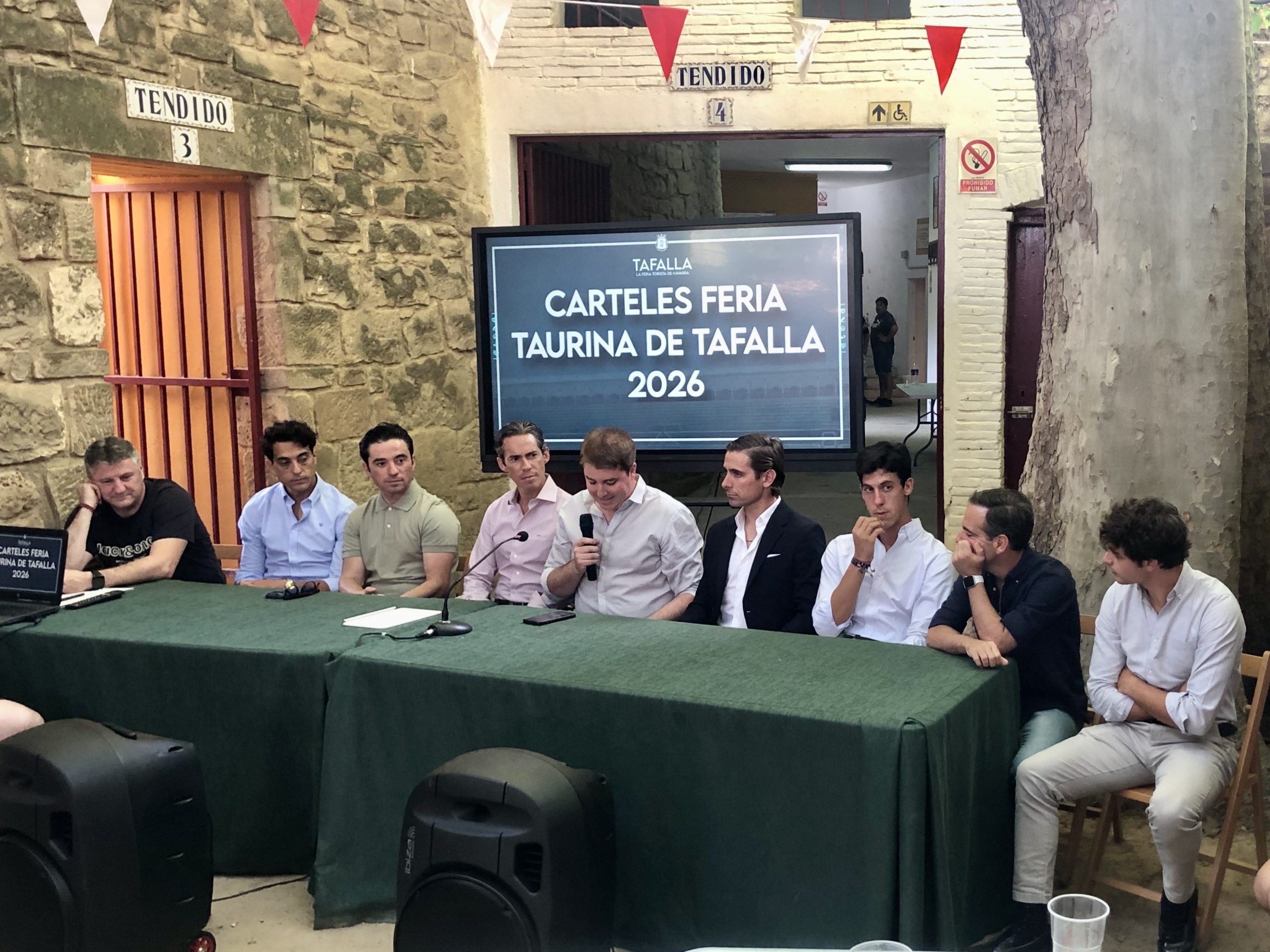 Tafalla presenta una feria taurina de gran formato con tres corridas, festival y concurso de recortes para 2026