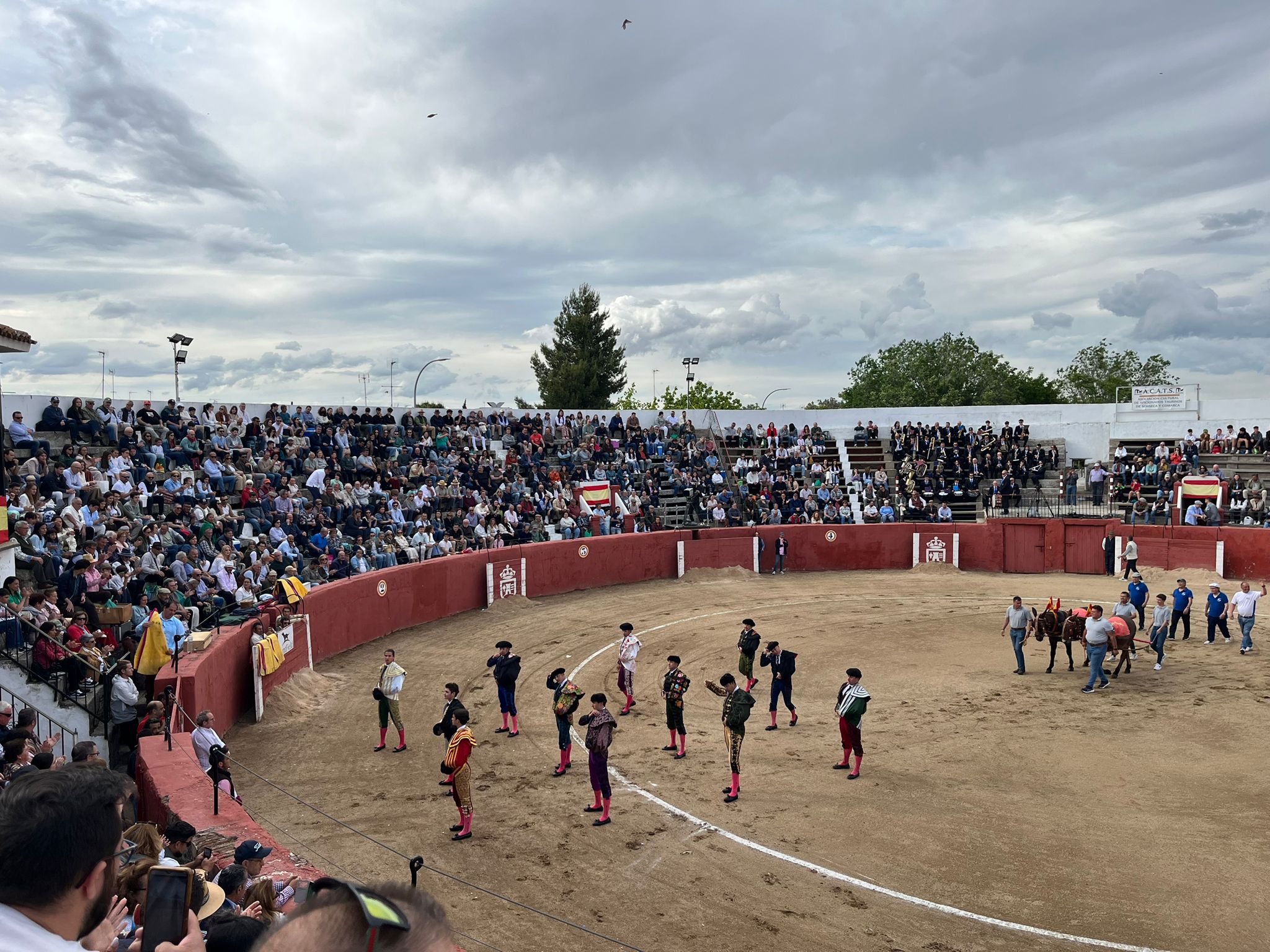 Rubén Vara abre la Puerta Grande en Sonseca en una tarde de firmeza y buen concepto de De Juste y Gordillo