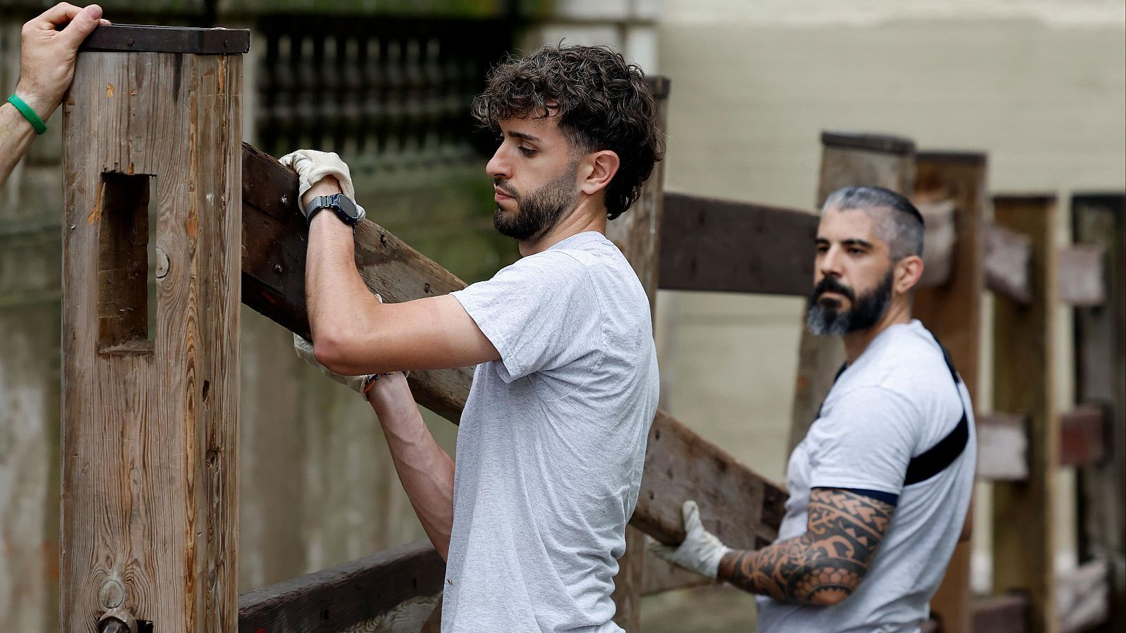 Pamplona comenzará el lunes el montaje del vallado de San Fermín y abre la venta online de los encierros
