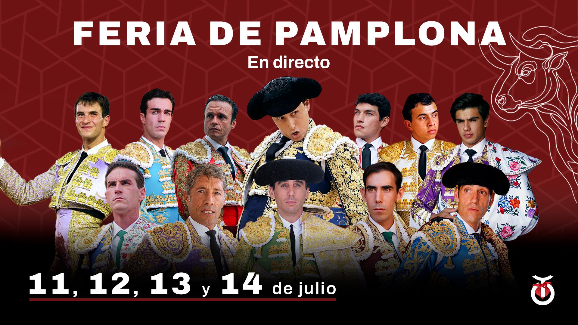 OneToro retransmitirá en directo la Feria del Toro de Pamplona 2026 con Ferrera, Roca Rey y los grandes carteles de San Fermín