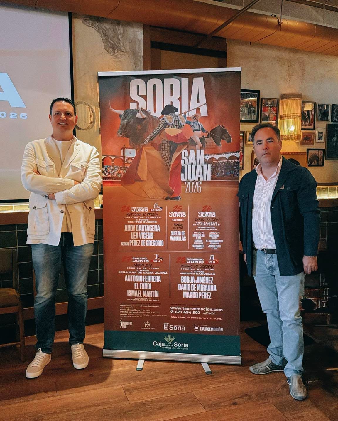 Soria presenta en Madrid la corrida de Peñajara para una tarde de banderilleros con Ferrera, El Fandi e Ismael Martín