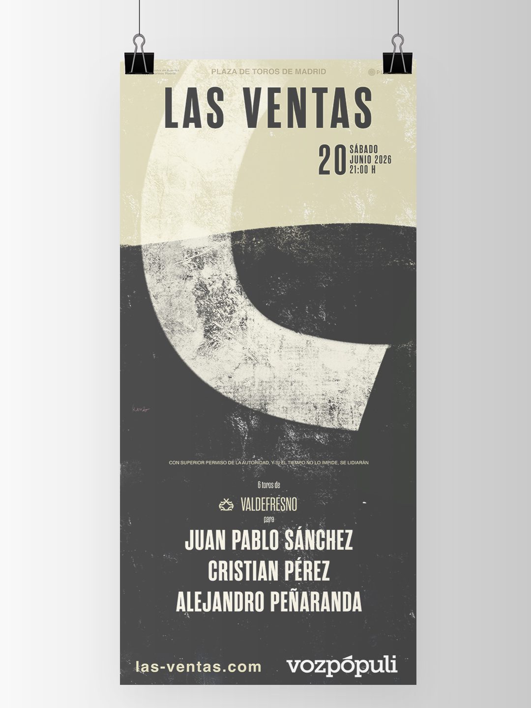 Las Ventas adelanta al sábado la corrida de Valdefresno para evitar coincidir con la Selección Española