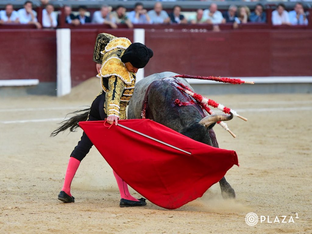 Damián Castaño y Gómez del Pilar dan la cara ante una exigente y complicada corrida de José Escolar