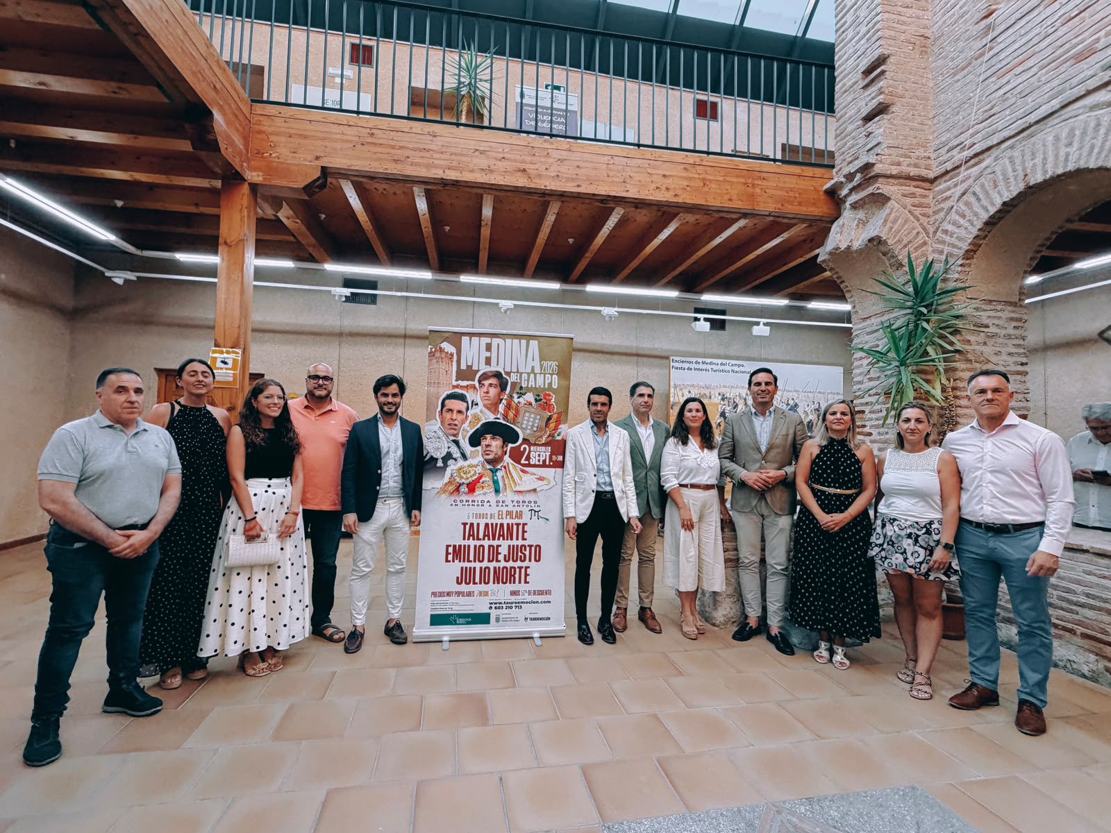Medina del Campo presenta un cartel de lujo para San Antolín con Talavante, Emilio de Justo y Julio Norte