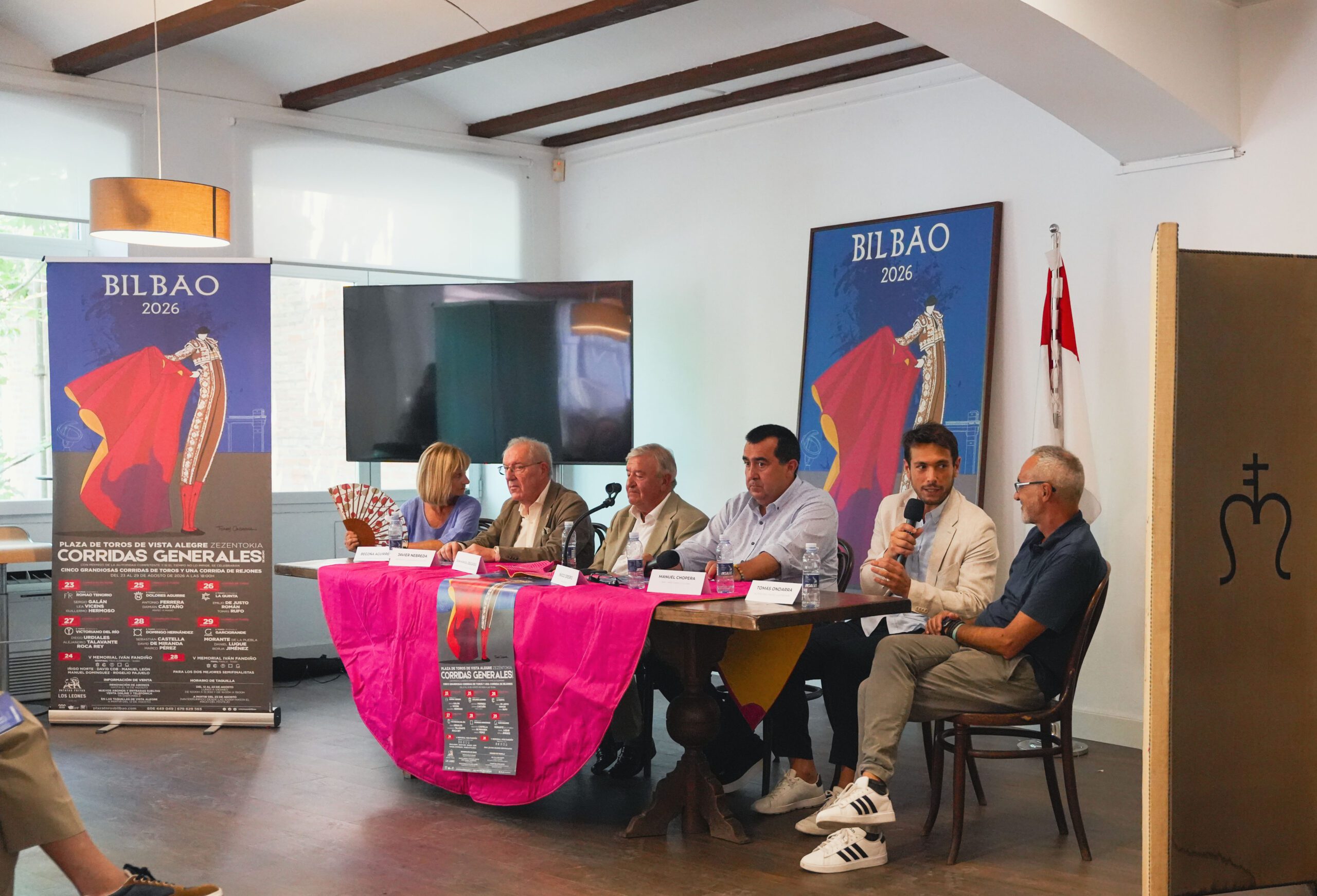 Bilbao arropa la presentación de sus Corridas Generales en Vista Alegre