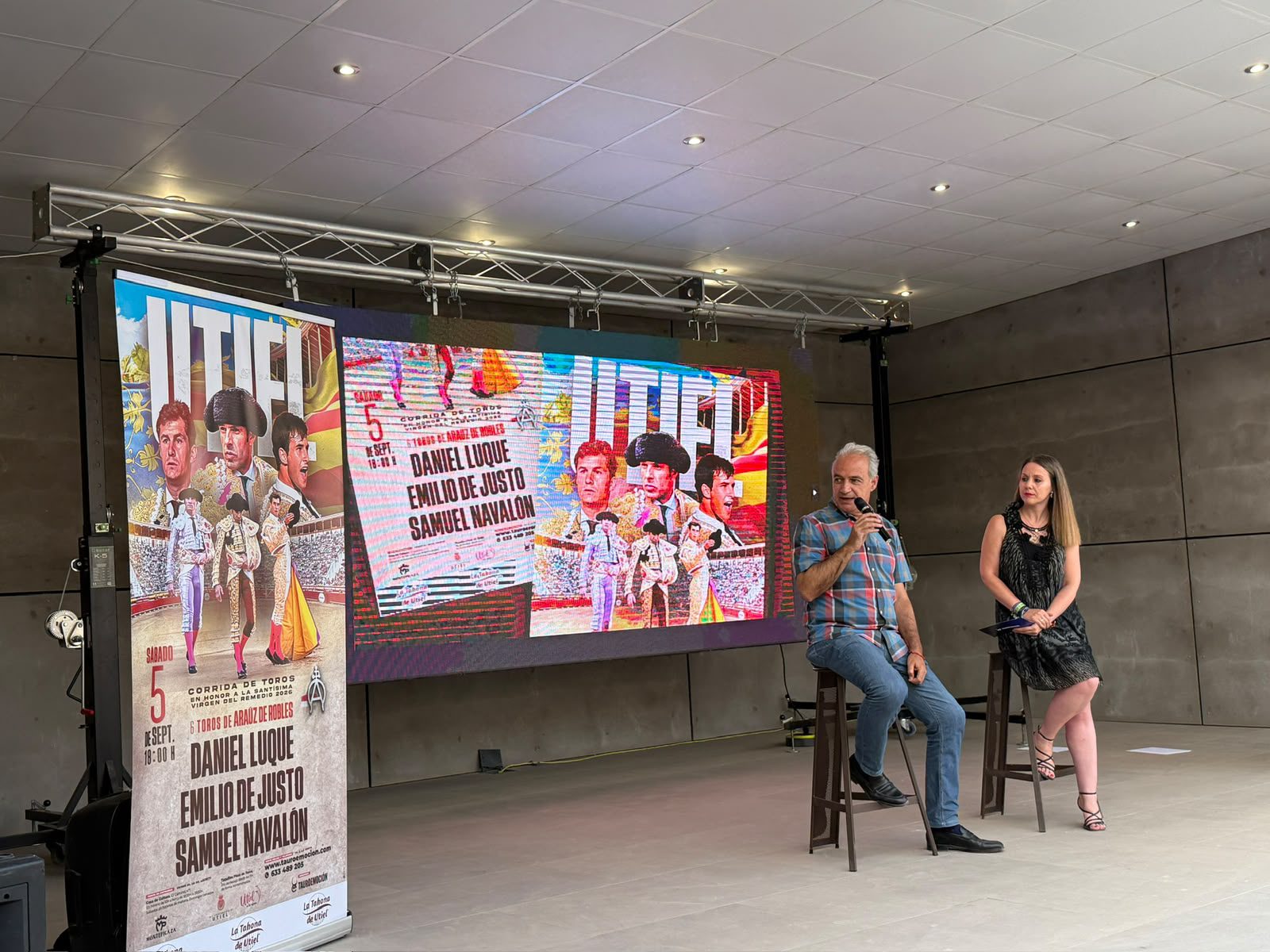 Utiel presenta una corrida de máximo nivel con Luque, Emilio de Justo y Samuel Navalón