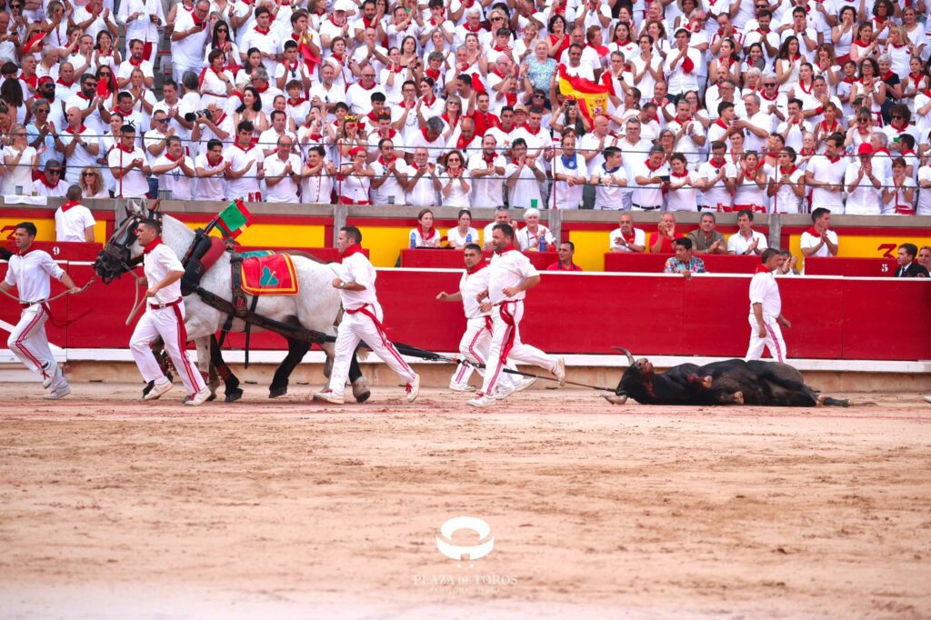 Jandilla-Vegahermosa, premio a la ganadería de la Feria del Toro de Pamplona