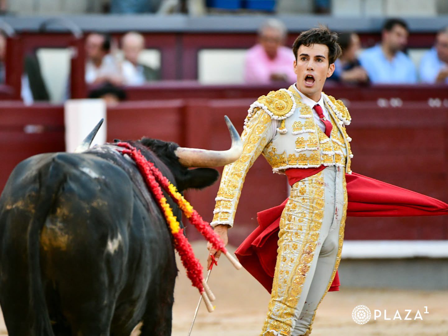 Silencio para Luis Pasero en una faena de más a menos con el primero en Madrid