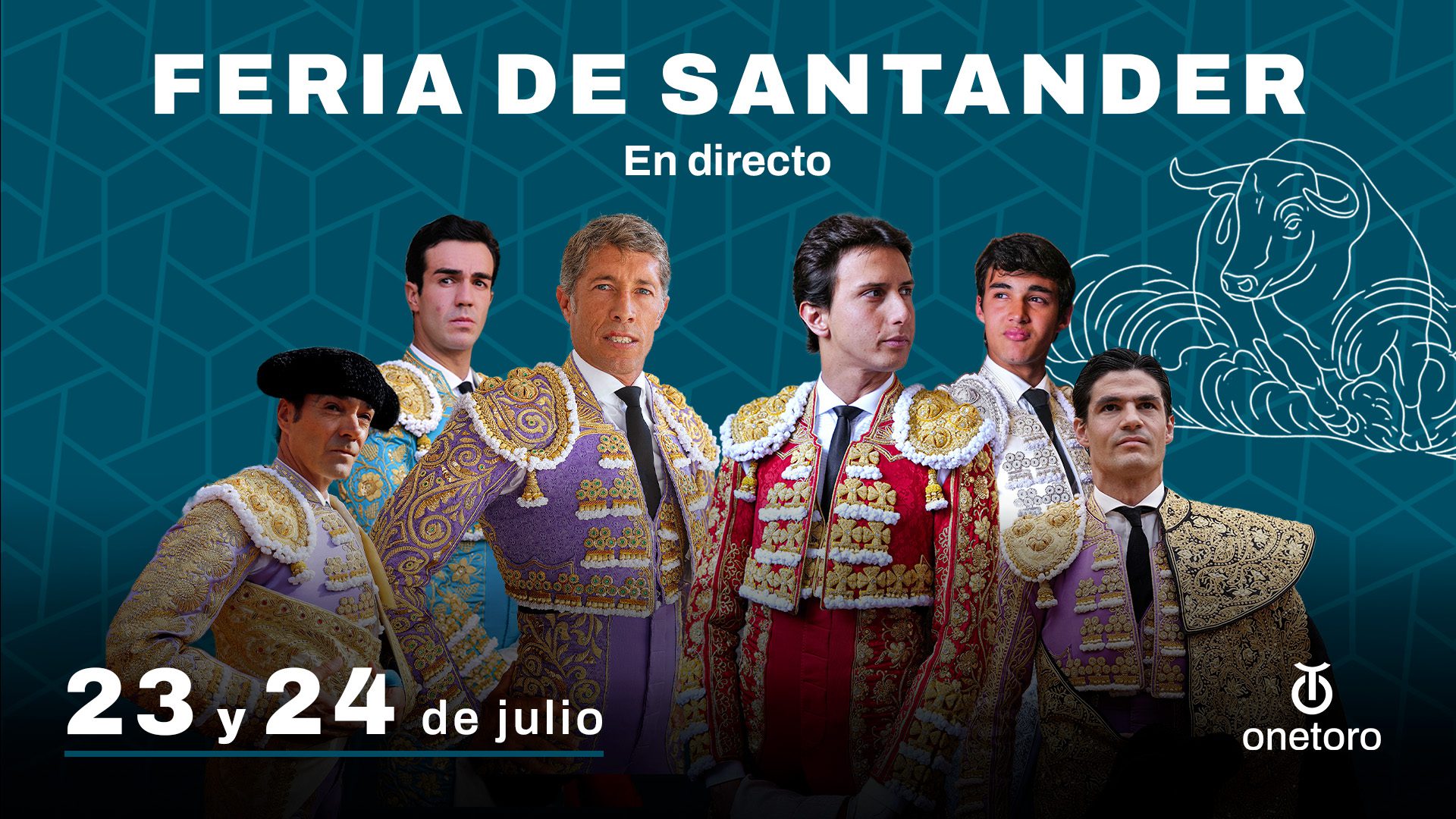 Onetoro refuerza su verano taurino con dos corridas de Santander en directo