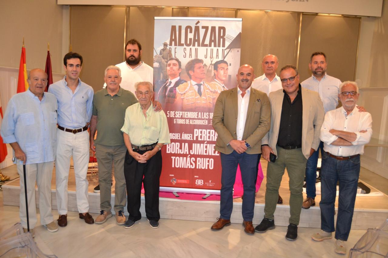 Alcázar de San Juan anuncia una corrida de figuras con Perera, Borja Jiménez y Tomás Rufo