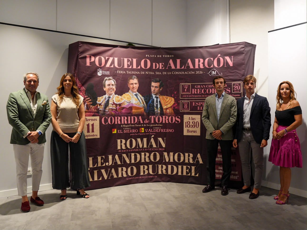 Pozuelo de Alarcón presenta una feria taurina con Román, Alejandro Mora y Álvaro Burdiel