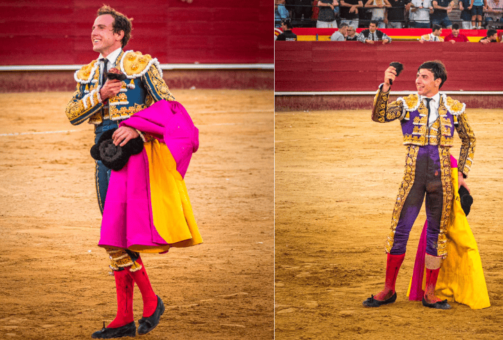 Román y Nek Romero, sendas orejas de peso en la apertura de feria en Valencia