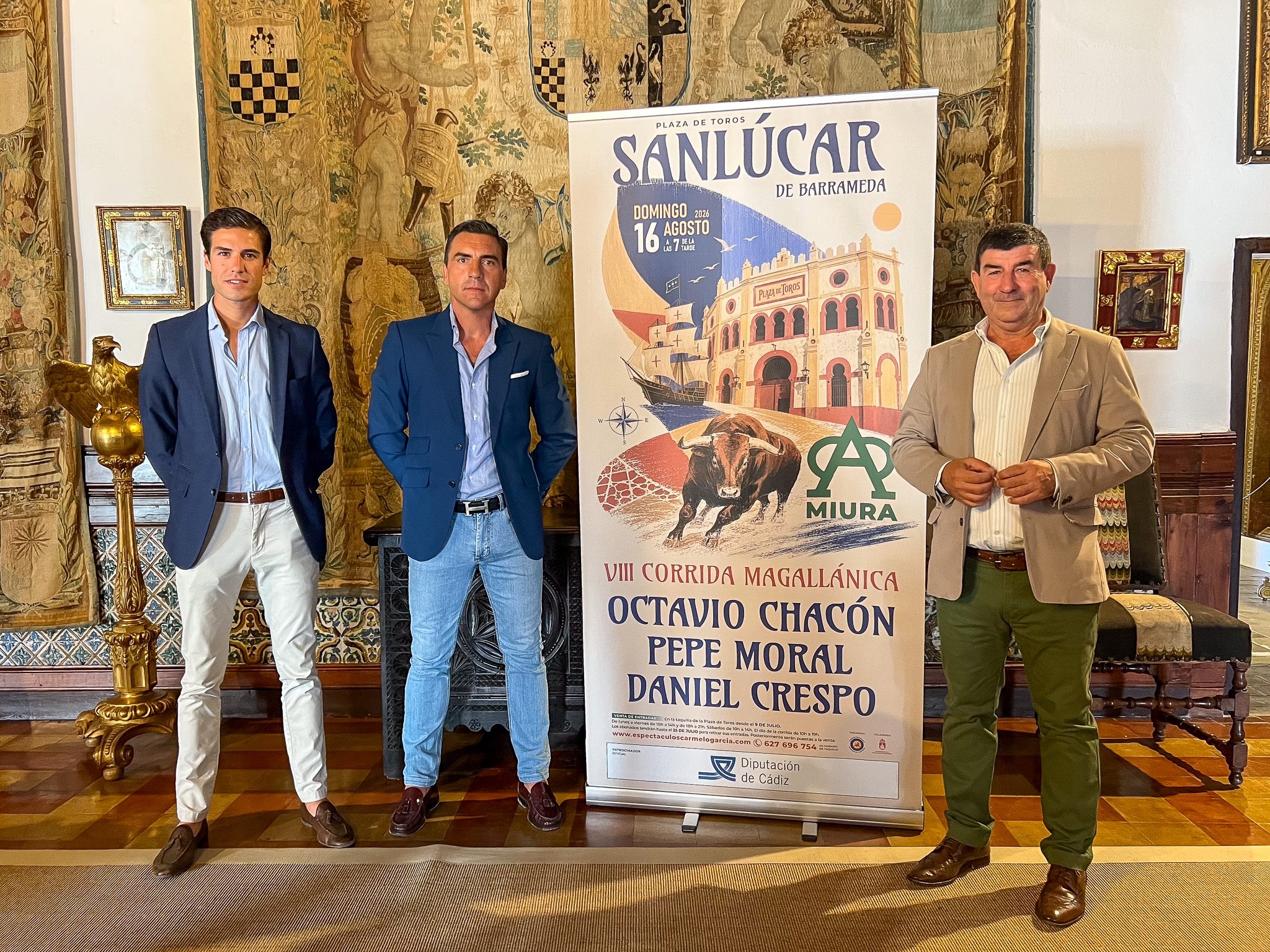 Sanlúcar presenta una Corrida Magallánica de arte, historia y la presencia de Miura