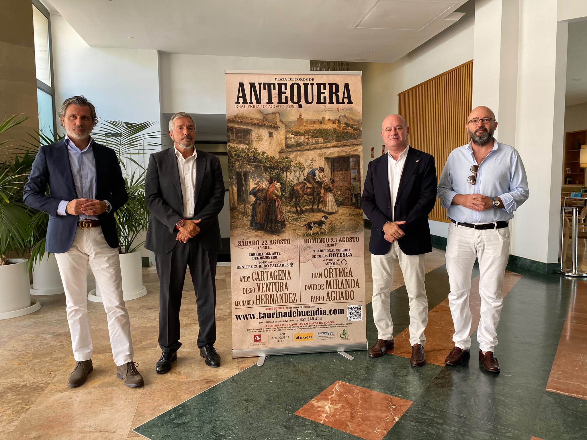 Antequera reúne a figuras del rejoneo y del toreo a pie en su Real Feria de Agosto