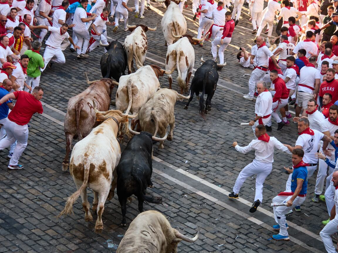 Fuente Ymbro abre San Fermín con un encierro veloz, noble y sin cornadas