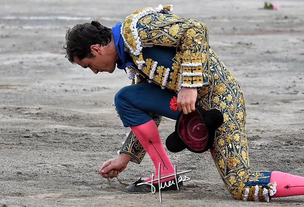 Daniel Luque entra en la historia de Azpeitia como el torero con más paseíllos