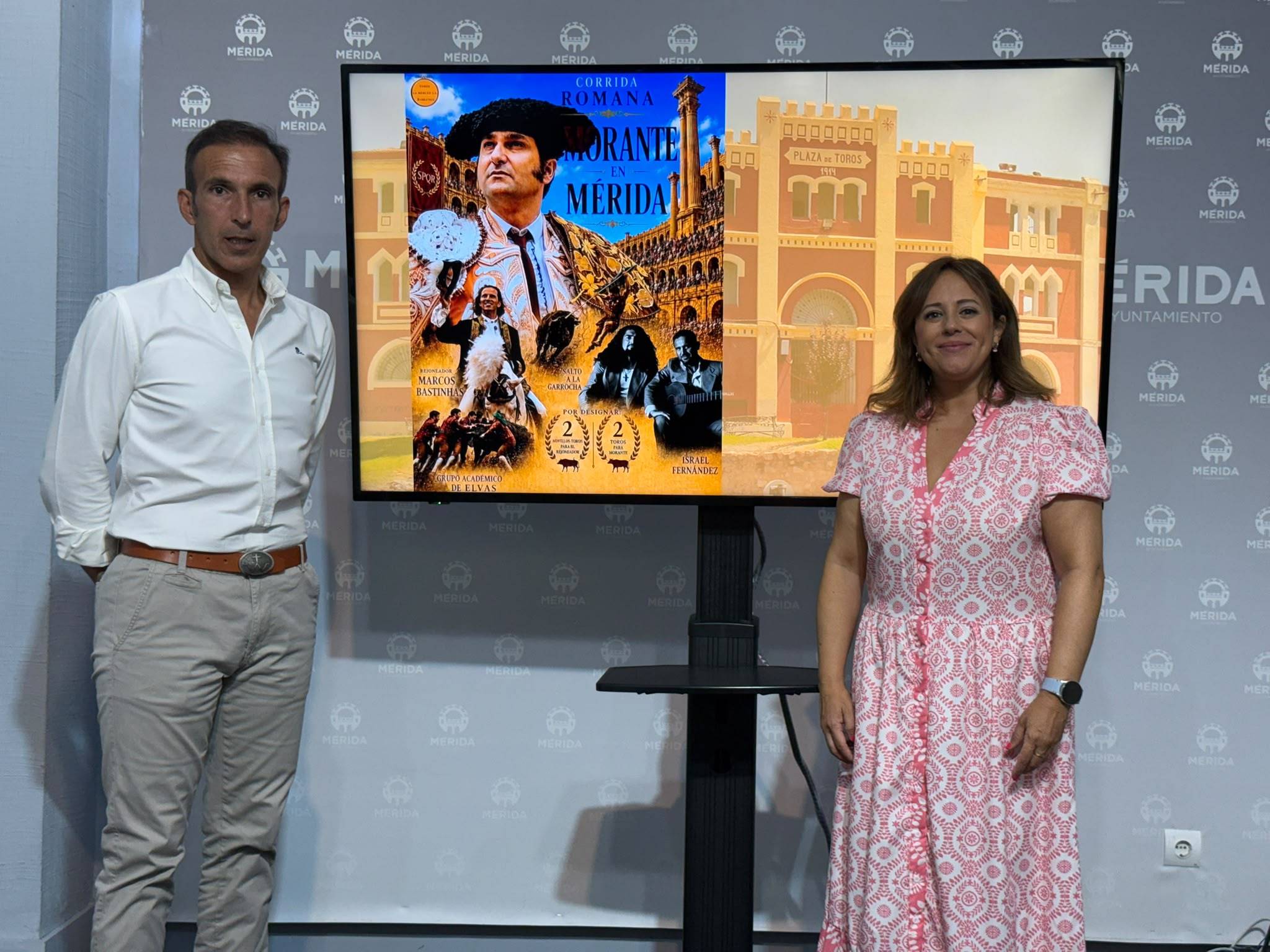 Mérida reúne a Morante, Israel Fernández y los forcados en una singular Corrida Romana