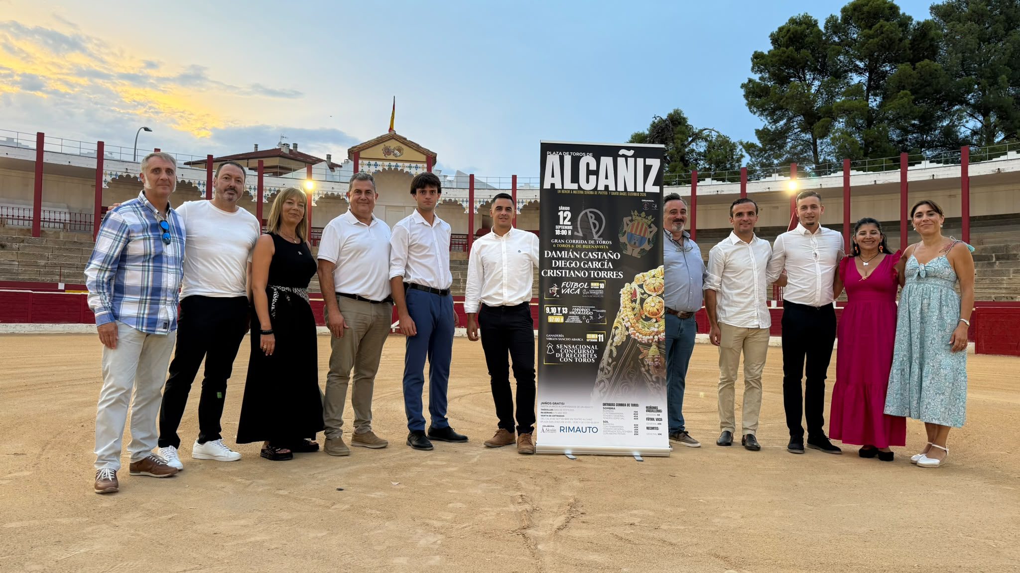 Alcañiz arma cinco días de toros con Castaño, Diego García y Cristiano Torres como cartel estrella
