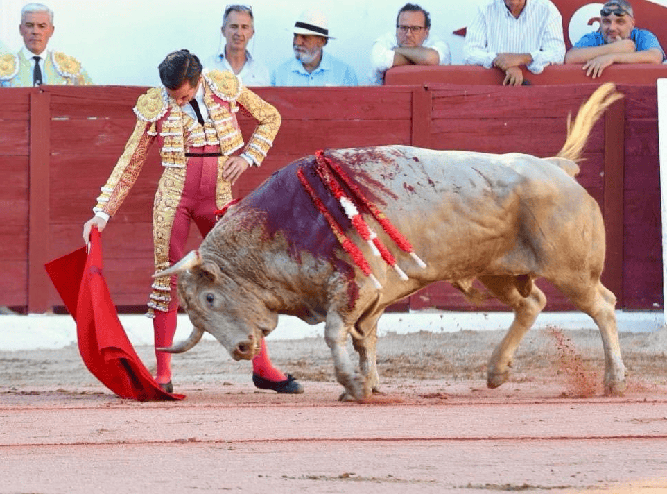 Juan Ortega pone el sabor con el capote en una tarde de escasas opciones